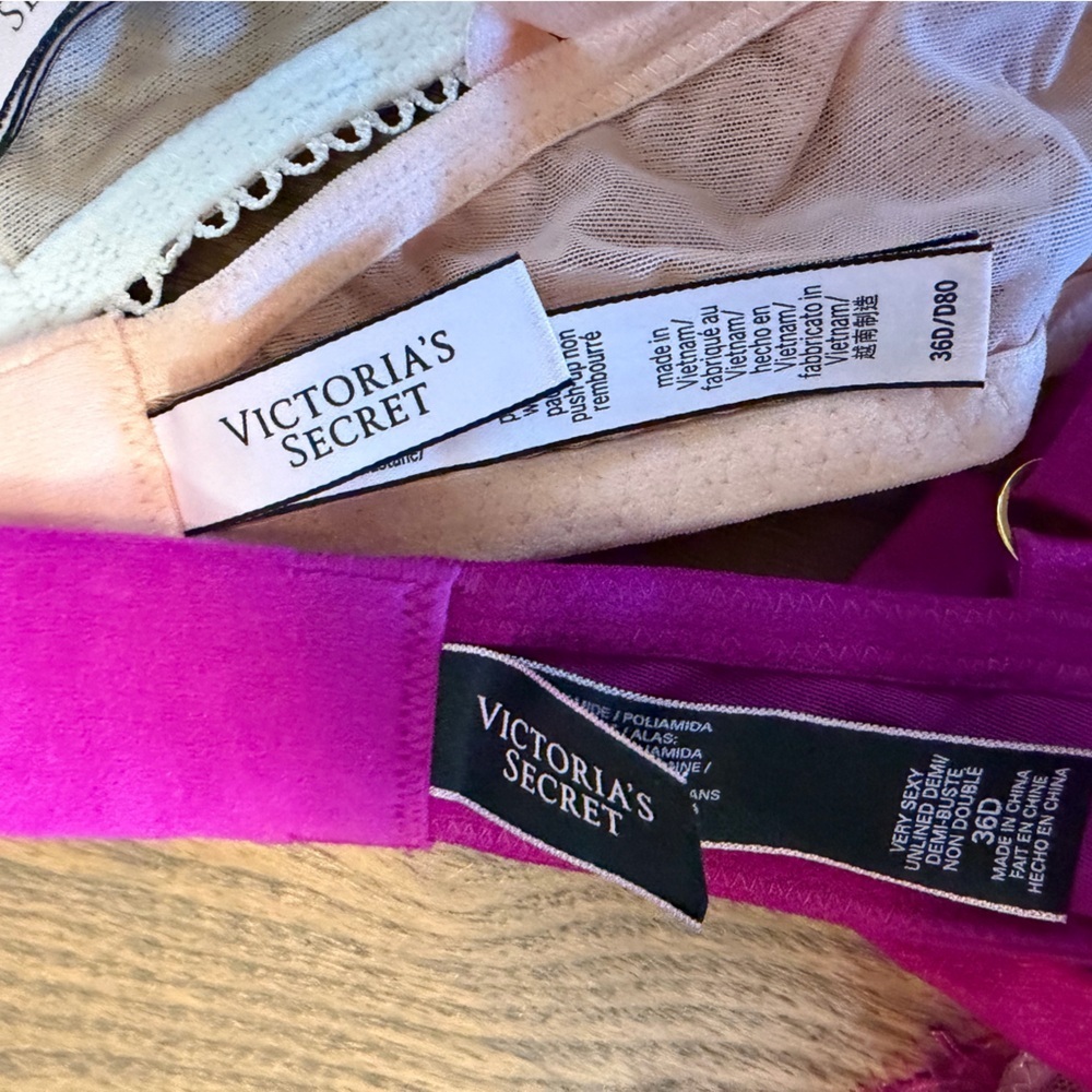 Victoria's Secret Multicolor Bra Collection - Picture 4 of 7